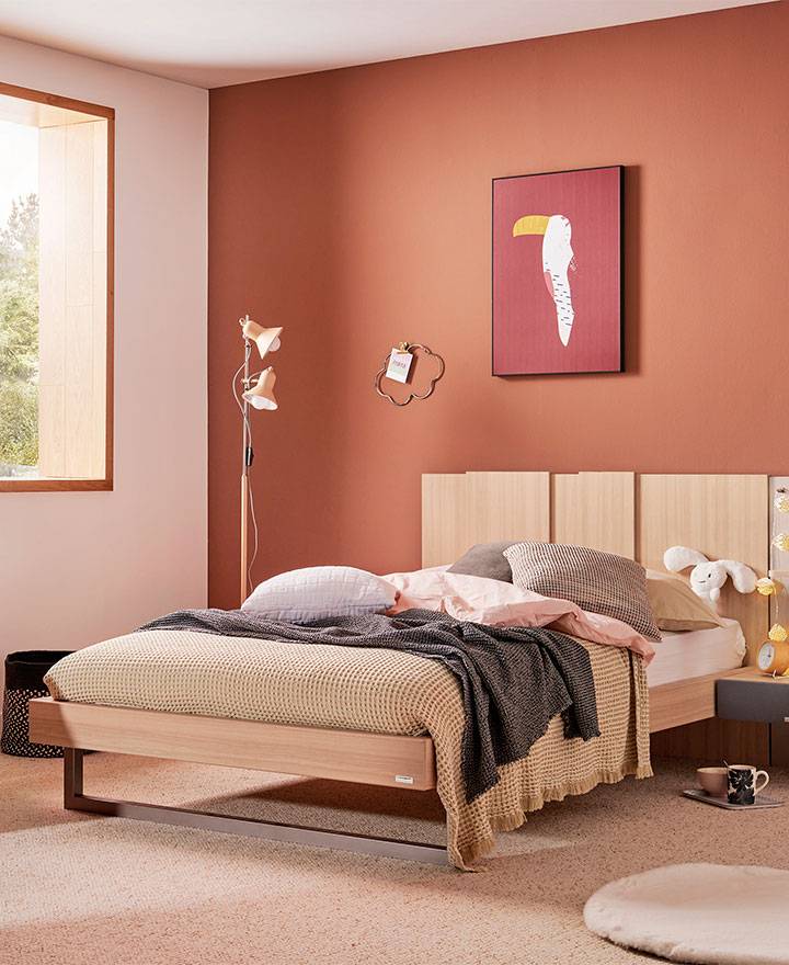 Weg huis Dinkarville breuk Graphic 90 x 190 cm bed | Gautier Furniture